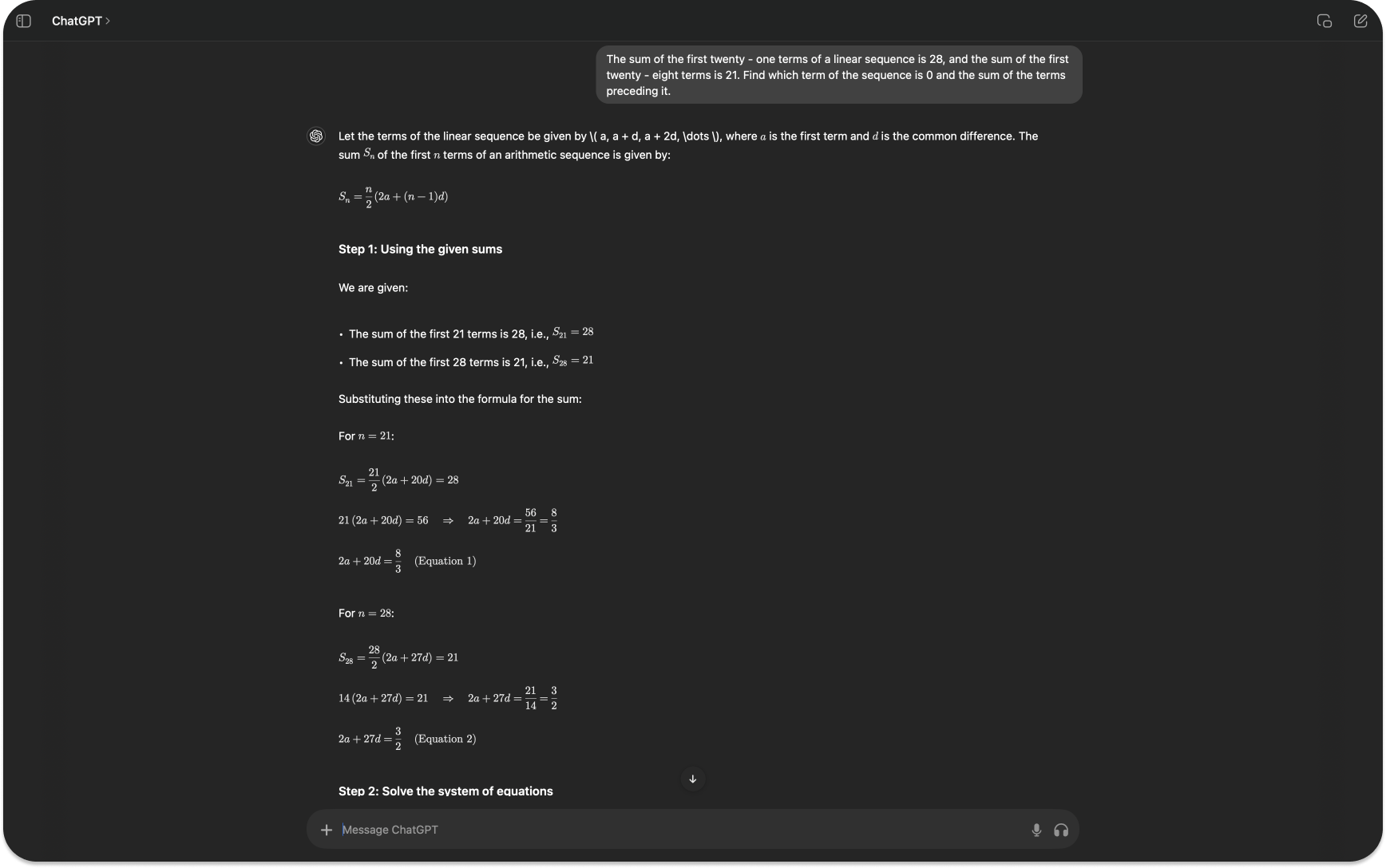 Reasoning in math problem-solving