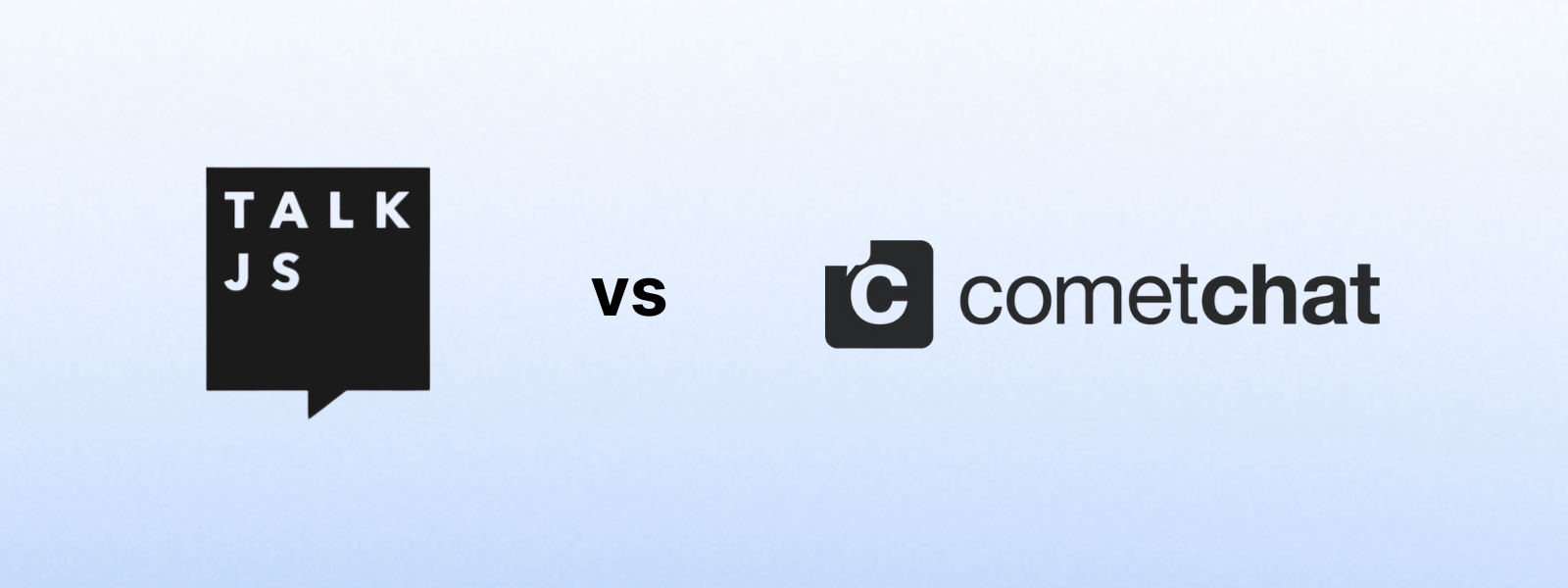 TalkJS vs. CometChat cover image