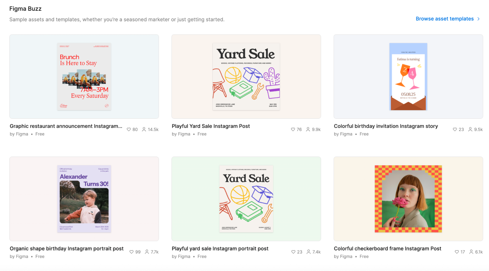 Community assets from Figma