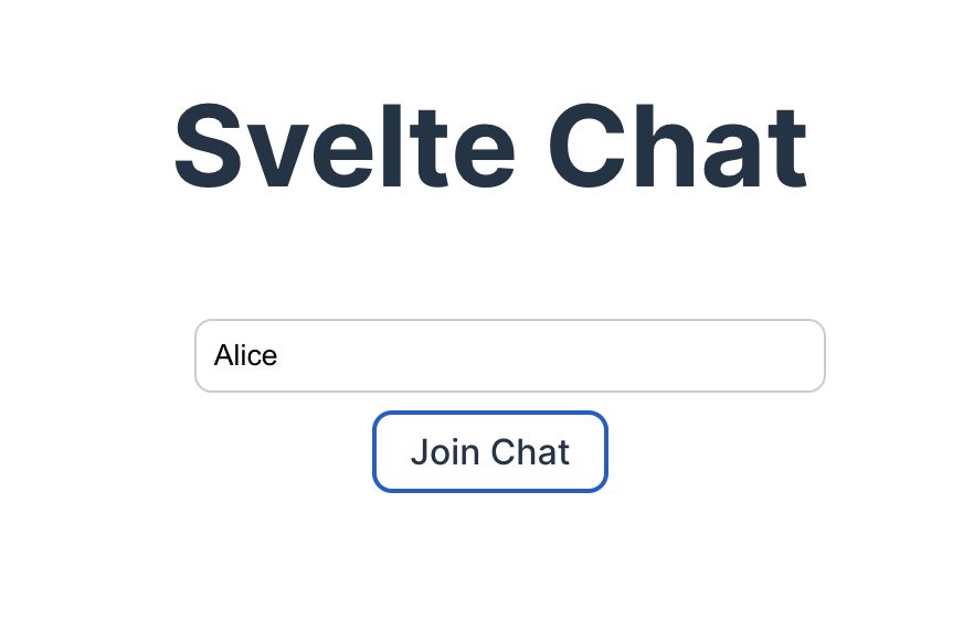 Join Svelt chat