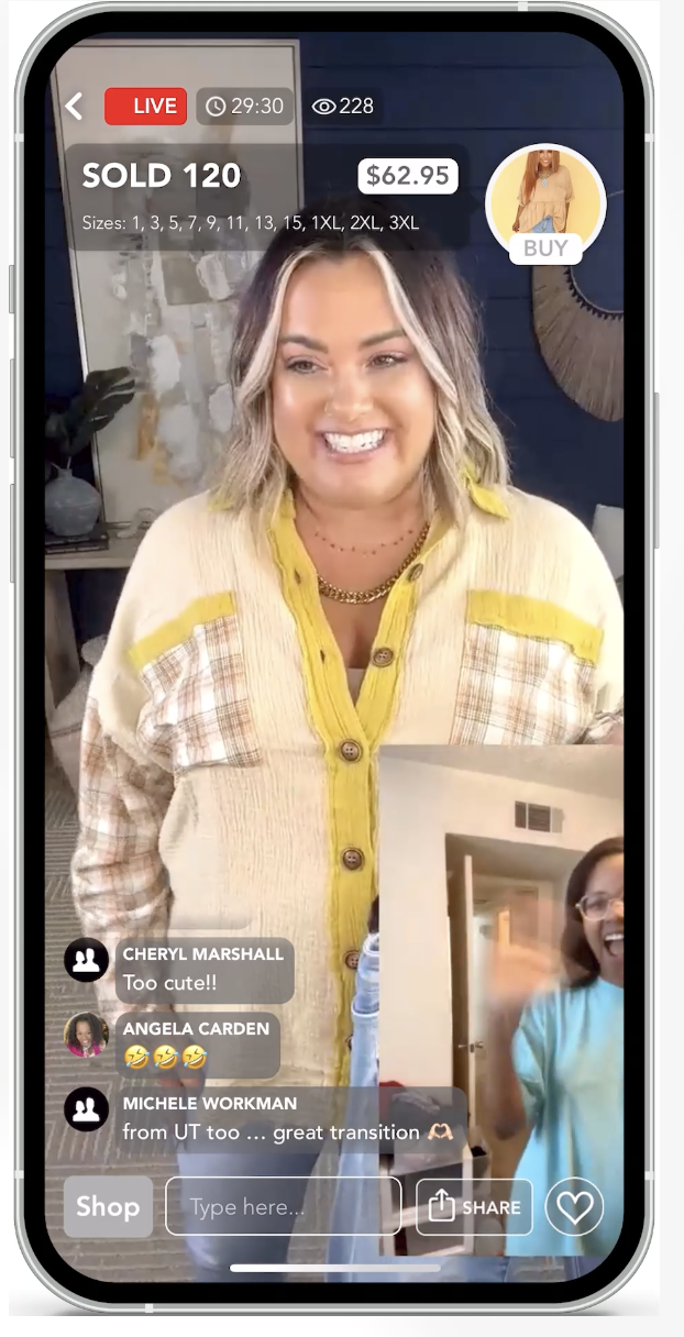 Product video kept clear with minimal overlays
