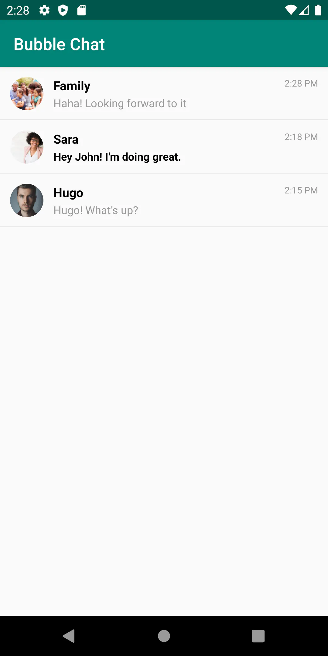 Android Chat Bubbles: Building iOS Style Chat in Android
