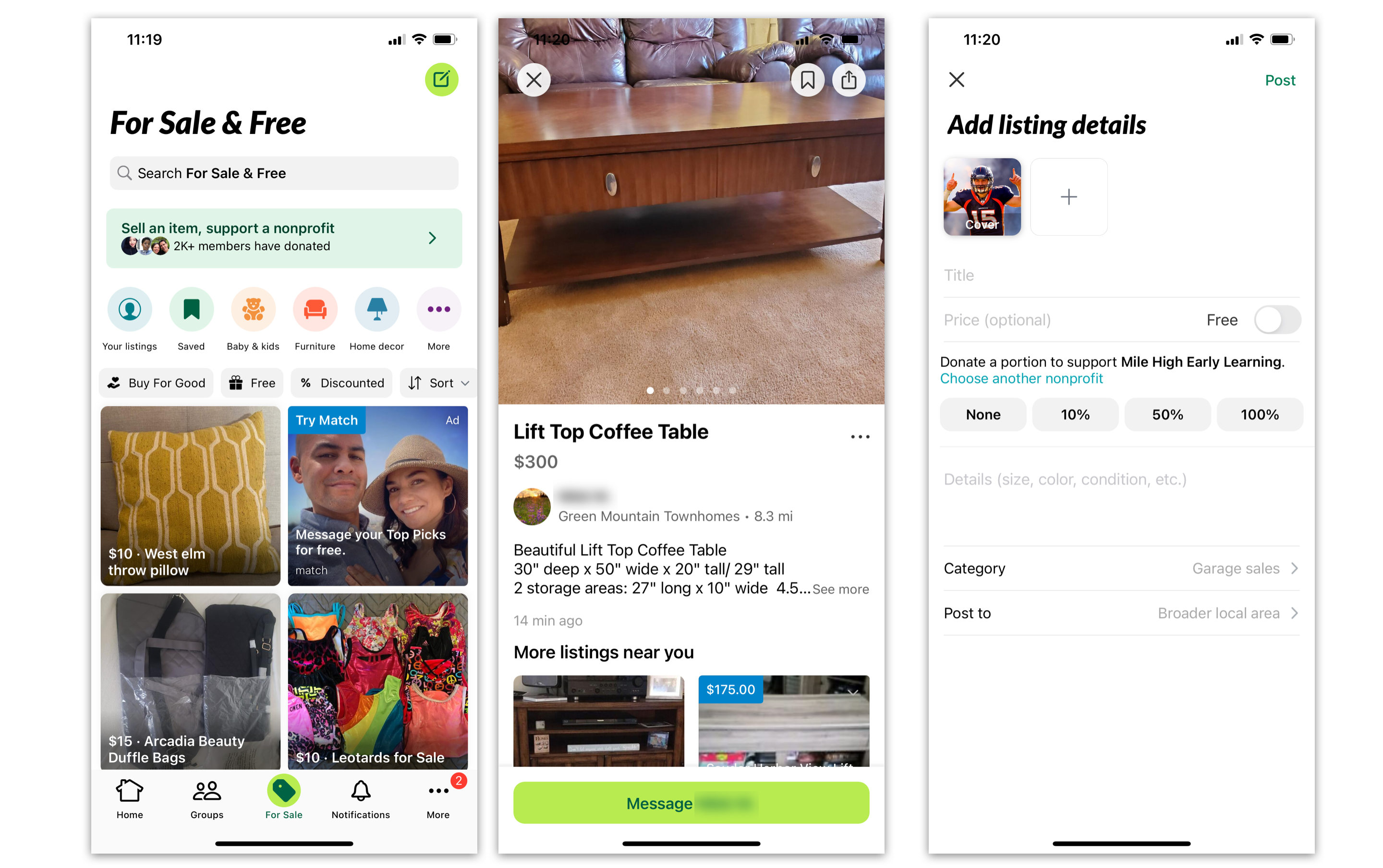 Nextdoor's marketplace uses in-app chat to help focus on community