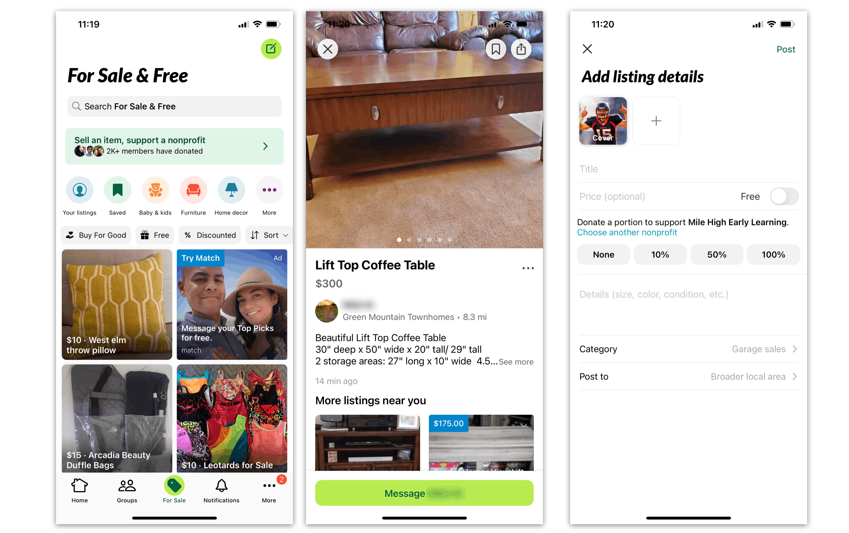 Nextdoor's marketplace uses in-app chat to help focus on community