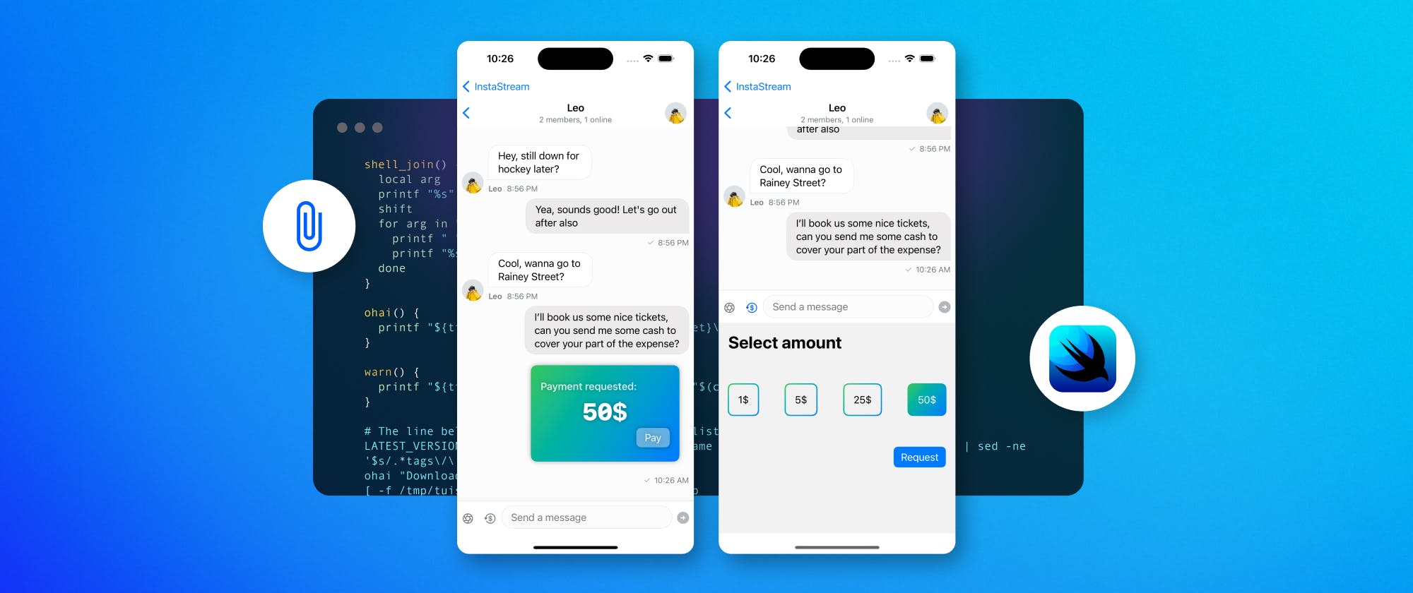 Custom Chat Attachments With SwiftUI
