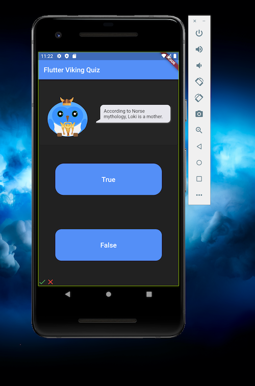 Flutter Vikings Quiz
