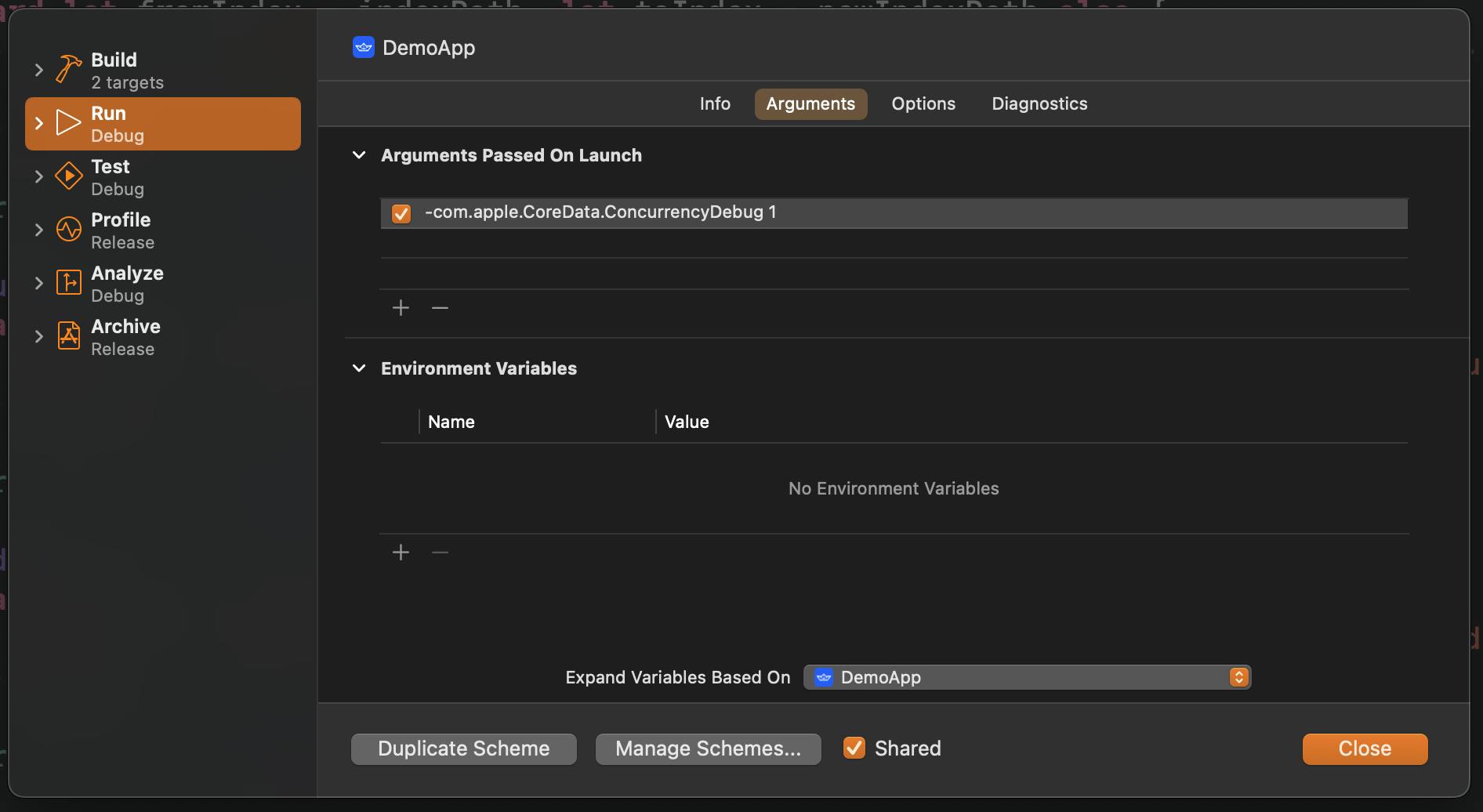 iOS Core Data Demo App