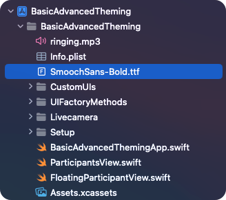 Add a custom brand font in Xcode