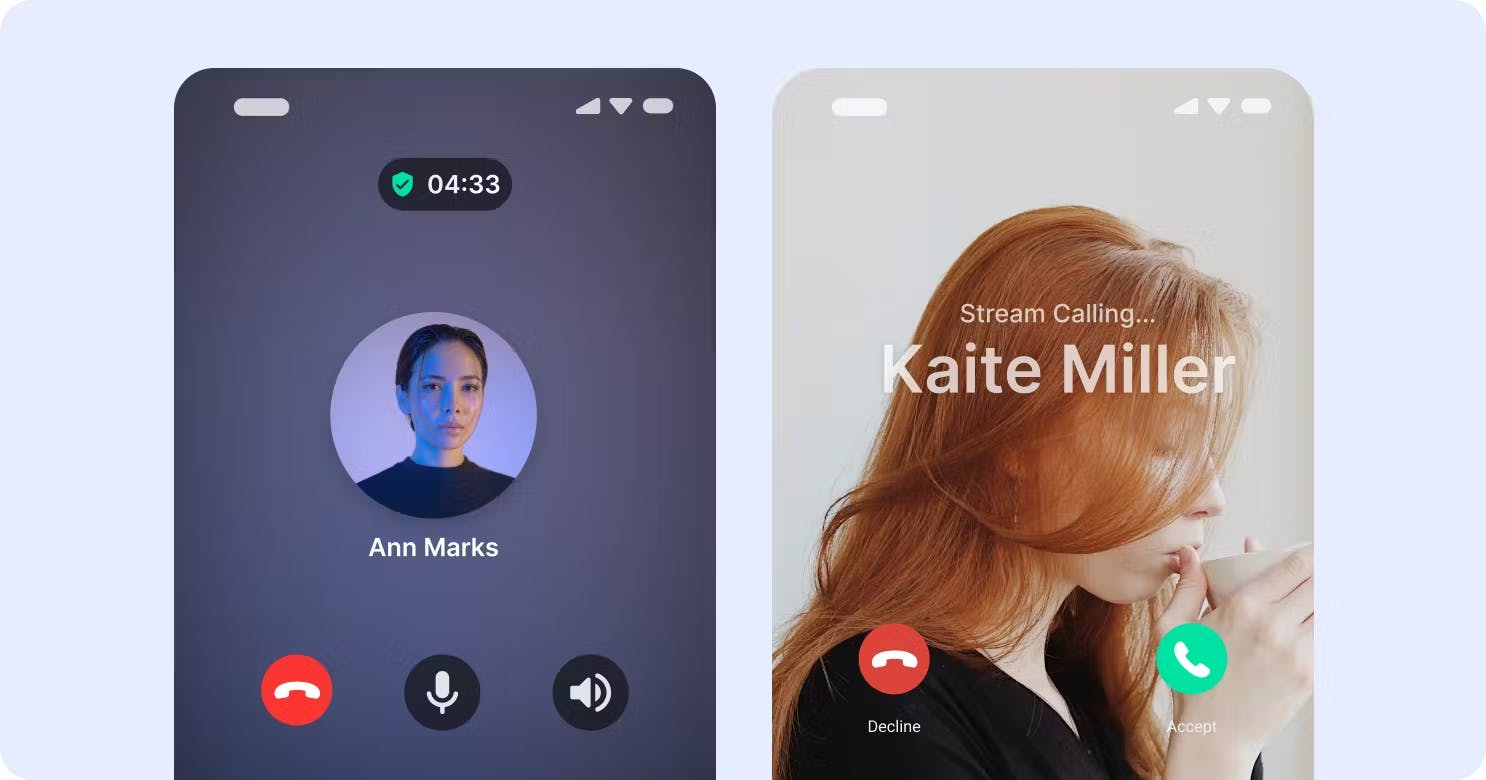 Video calling using Stream