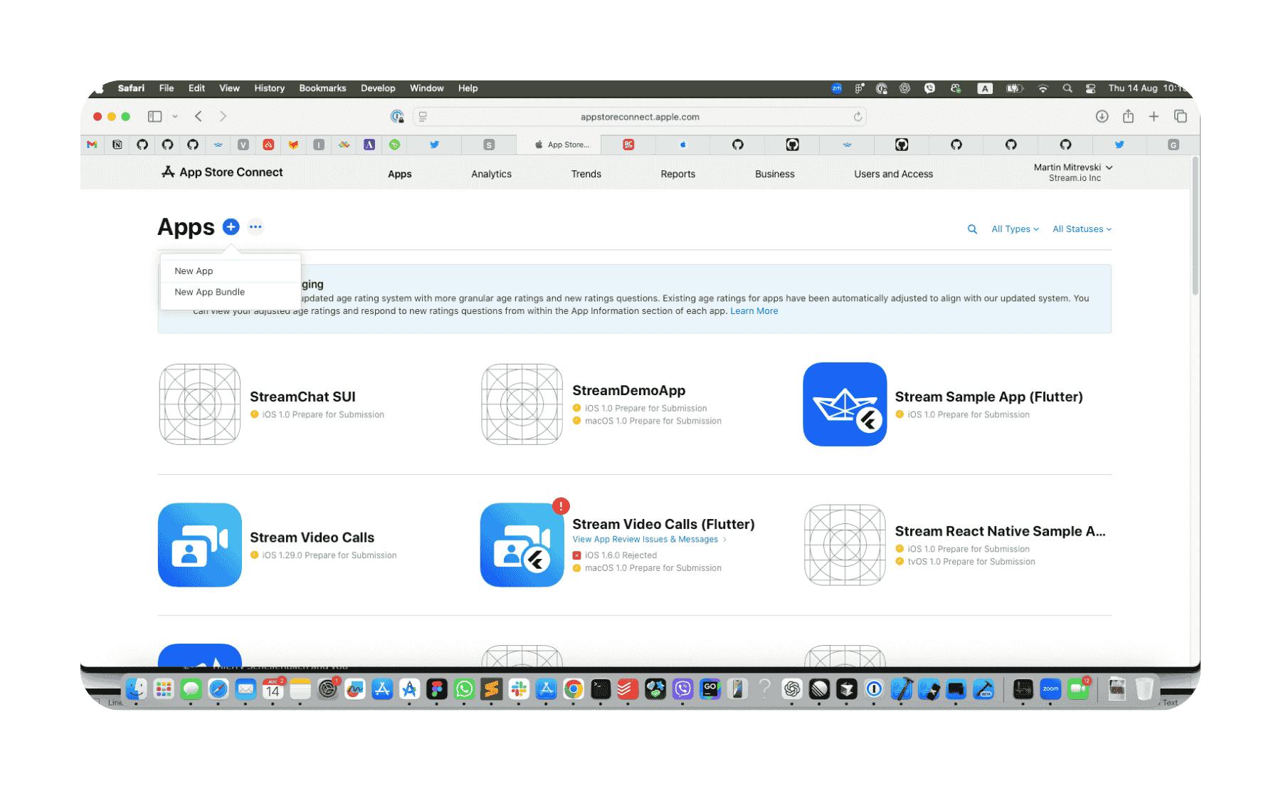 Set Up Your App in App Store Connect