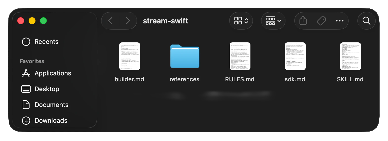 Agent skills root directory