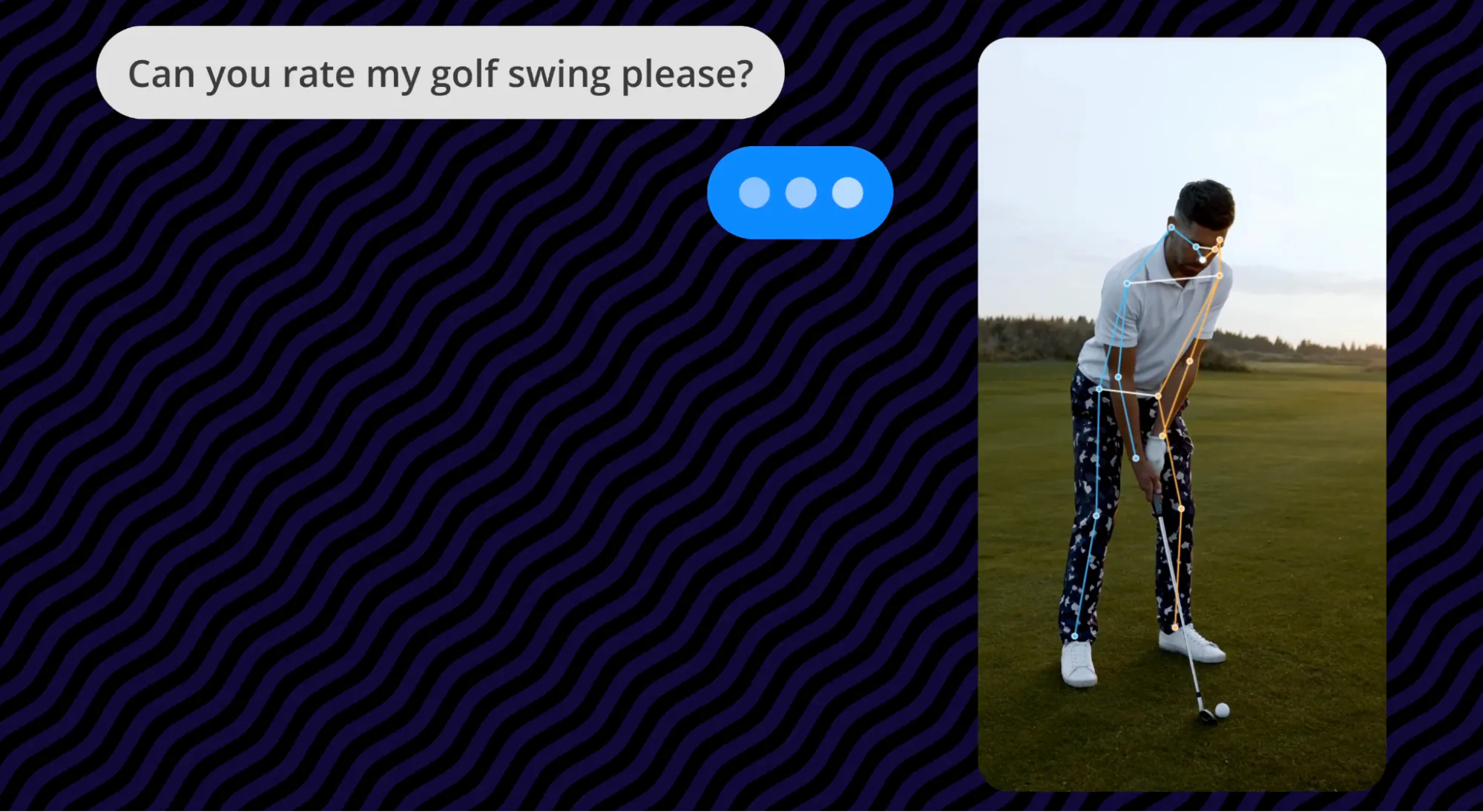Stream golf demo