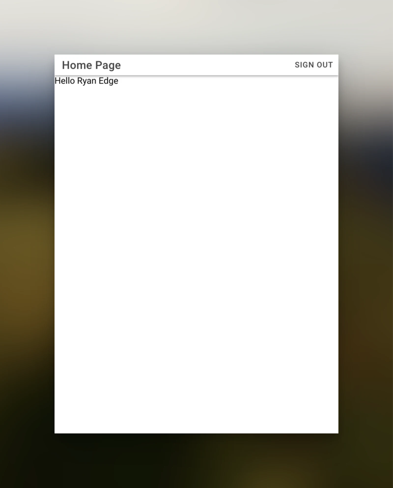 Adding Authentication with Ionic and Nitric