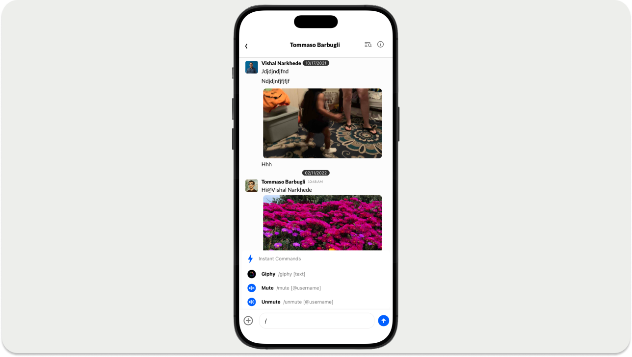 Slack-like UI