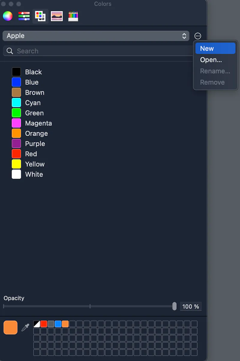 Using Xcode- Creating Reusable and Shareable Color Palettes