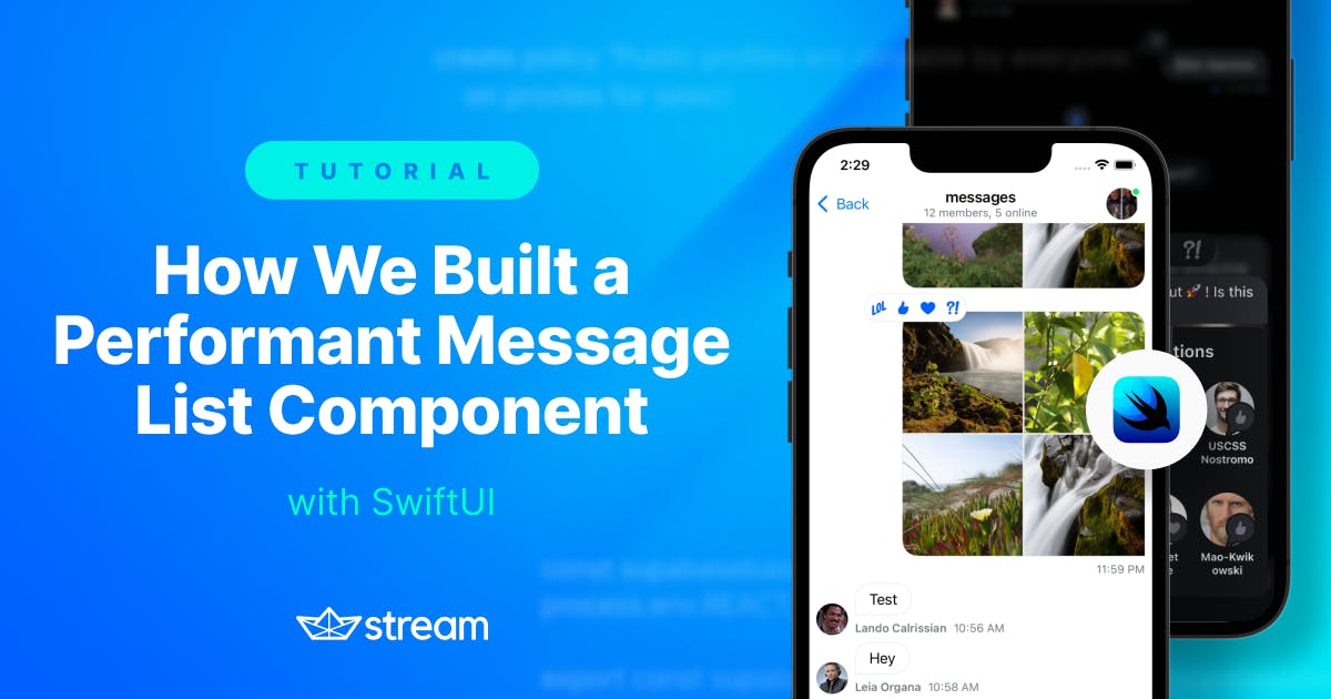 Building a Chat Message List with SwiftUI 