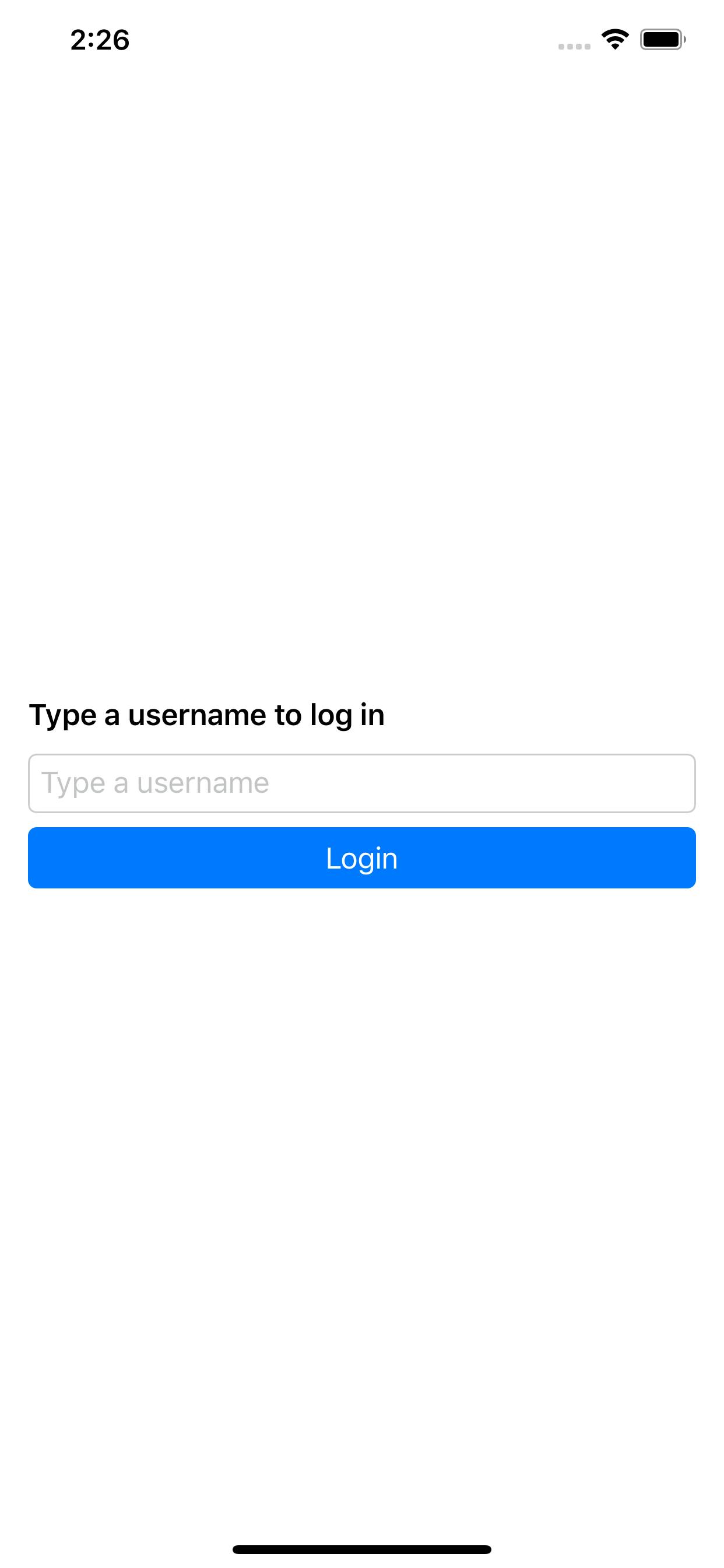 Login Form