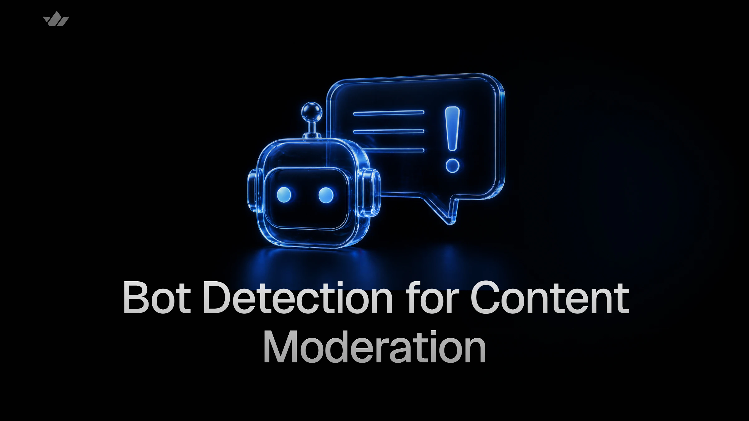 Detecting bots for moderation