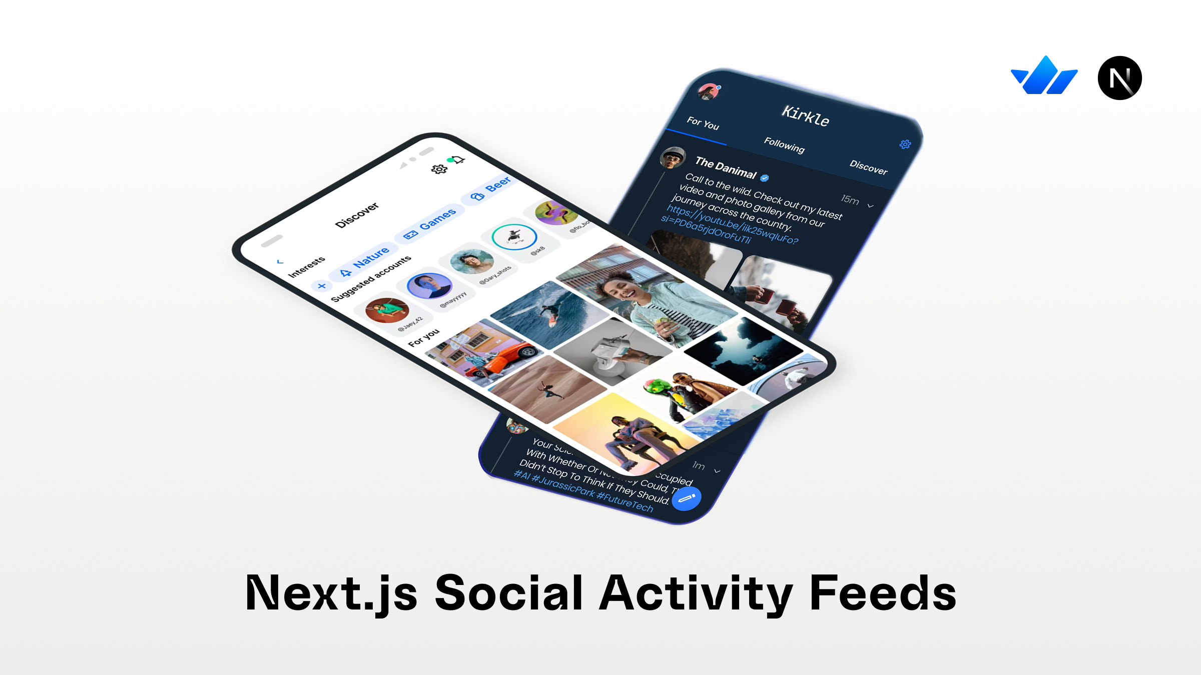 Social feed header