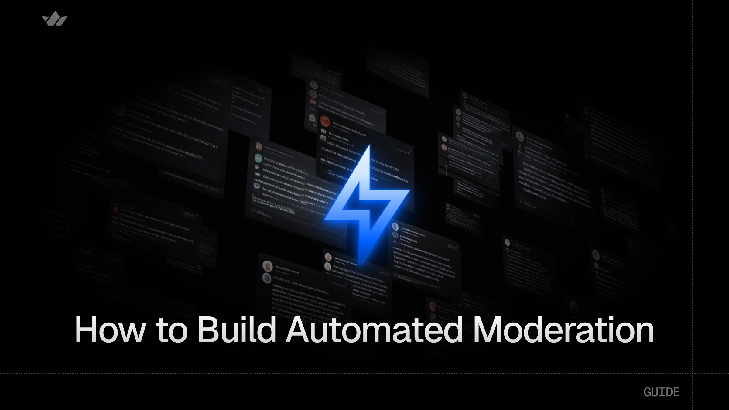 How to Build Automated Moderation cover image